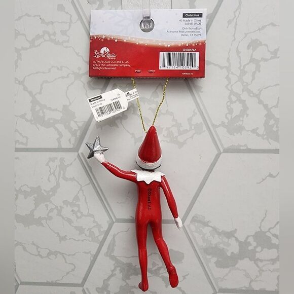 NWT Elf on the Scout Boy Christmas Tree Ornament - Picture 6 of 7